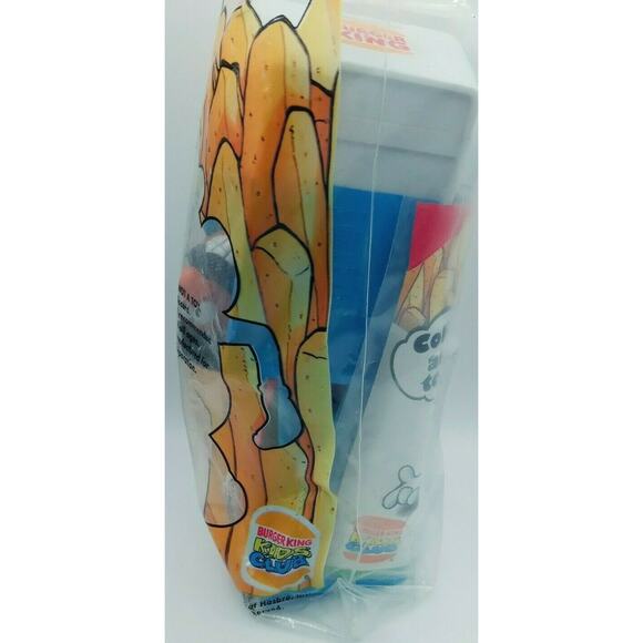 Burger King 1999 Mr. Potato Head Fry Jumper Kids Meal Toy Sealed Vintage NIP - Picture 6 of 12